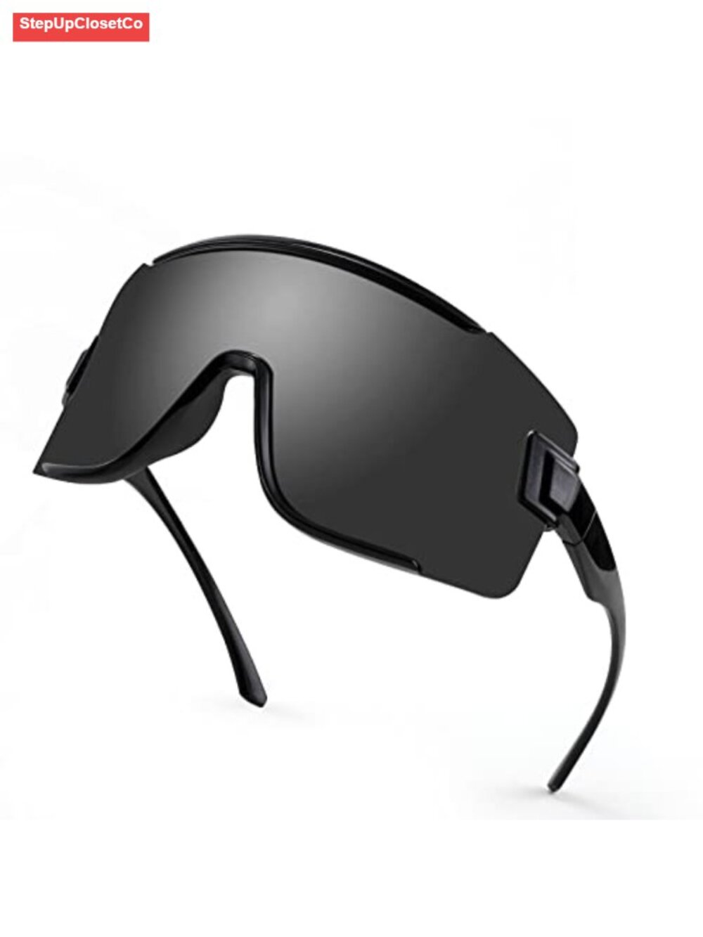 Wraparound Shield Sunglasses Outdoor Sport Neon Tint